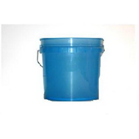 GOURMETGALLEY 03GLTBL Heavy Duty Plastic Pail, Blue - 3.5 Gallon GO1637206